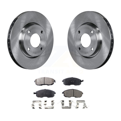 Kit de disques de frein à disque avant et plaquettes semi-métalliques pour Nissan Versa Sentra Cube
