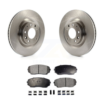 Kit de disques de frein à disque avant et plaquettes semi-métalliques pour Mazda CX-9 2007-2015