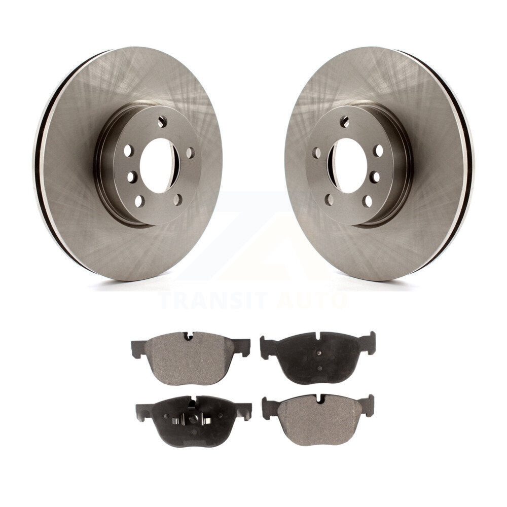Kit de disques de frein à disque avant et plaquettes semi-métalliques pour BMW X5 X6 K8F-100504