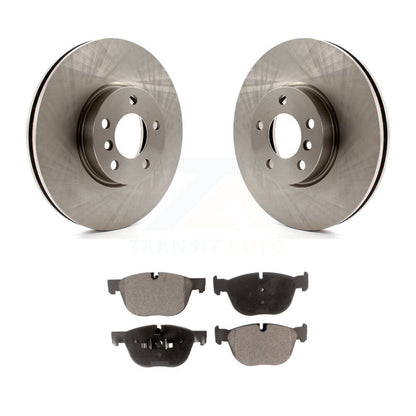 Kit de disques de frein à disque avant et plaquettes semi-métalliques pour BMW X5 X6 K8F-100504
