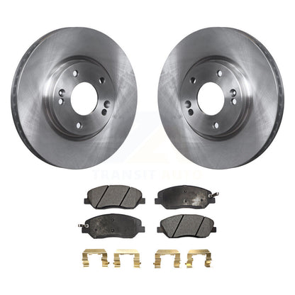 Rotors de frein à disque avant et kit de plaquettes semi-métalliques pour Hyundai Santa F 2007-2009