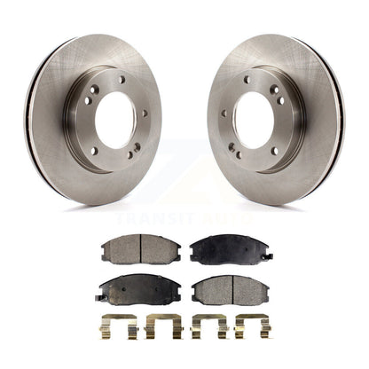 Kit de disques de frein à disque avant et plaquettes semi-métalliques pour Kia Sorento 2007-2009