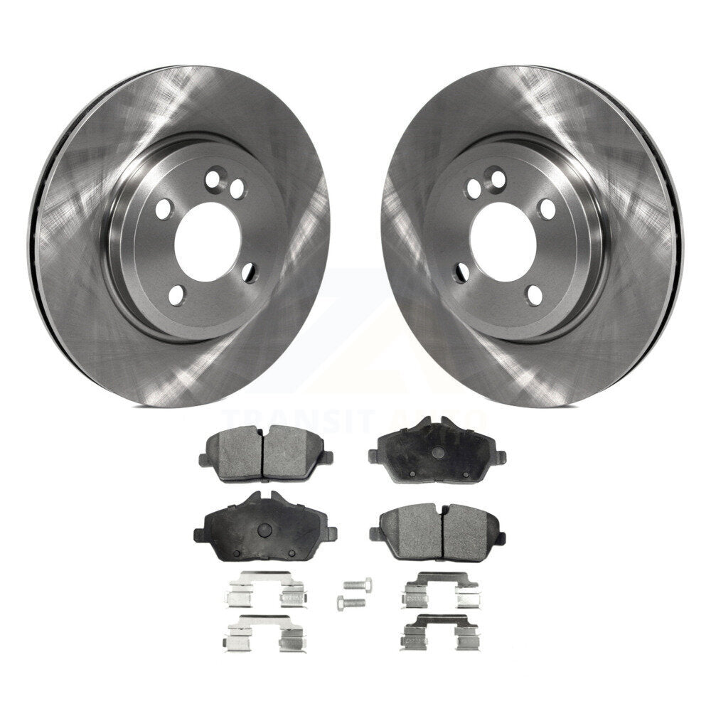 Kit de disques de frein à disque avant et plaquettes semi-métalliques pour Mini Cooper K8F-100511