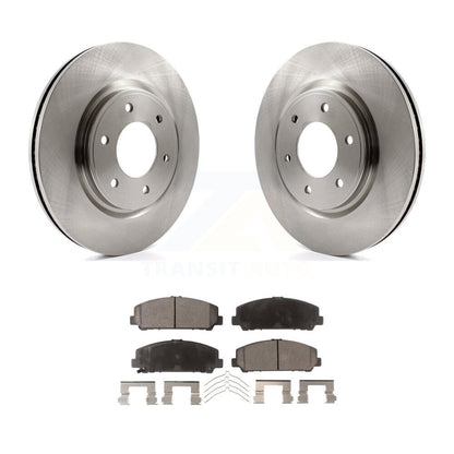 Rotors de frein avant et Kit de plaquettes semi-métalliques pour Nissan TITAN INFINITI Armada QX8