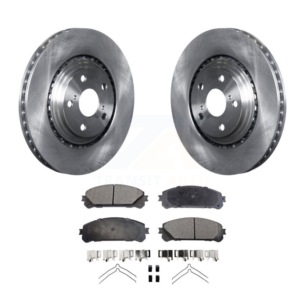Kit de plaquettes semi-métalliques de Rotor de frein avant, pour Toyota Highlander Sienna Lexus RX35