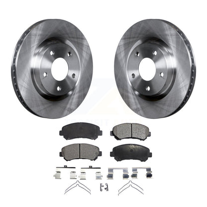 Kit de disques de frein à disque avant et plaquettes semi-métalliques pour Nissan Rogue Select