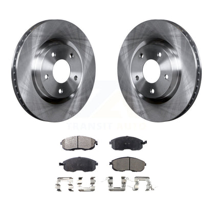 Rotors de frein à disque avant et kit de plaquettes semi-métalliques pour Nissan Sentra SE-2007-2012