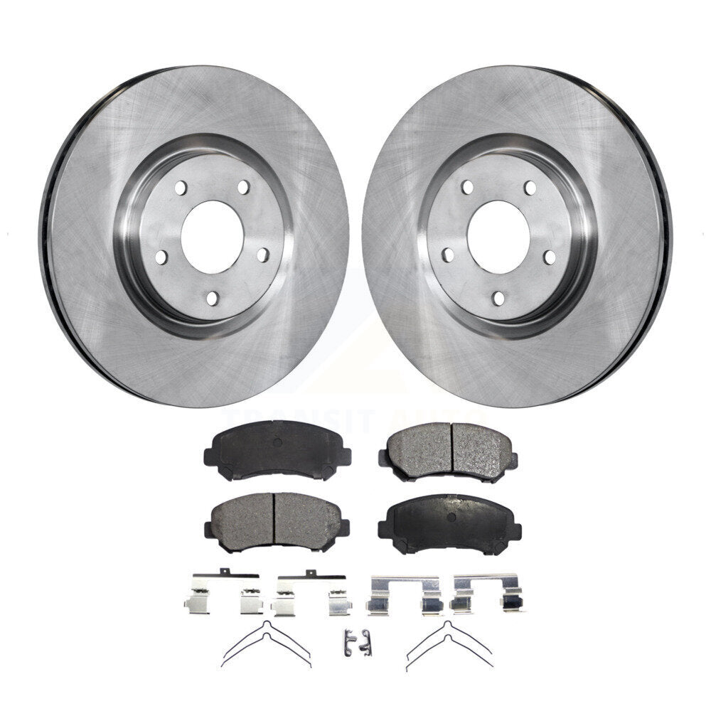 Kit de disques de frein à disque avant et plaquettes semi-métalliques pour Nissan Sentra Juke