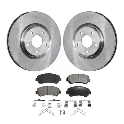 Kit de disques de frein à disque avant et plaquettes semi-métalliques pour Nissan Sentra Juke