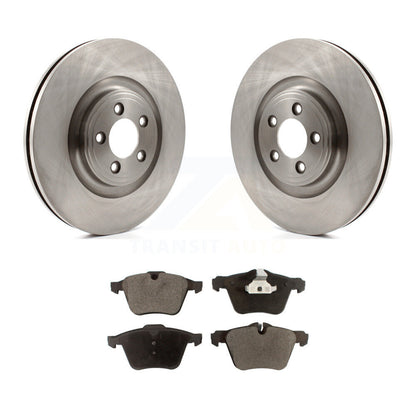 Kit de rotors de frein à disque avant et plaquettes semi-métalliques pour Jaguar XF XJ XKR XK
