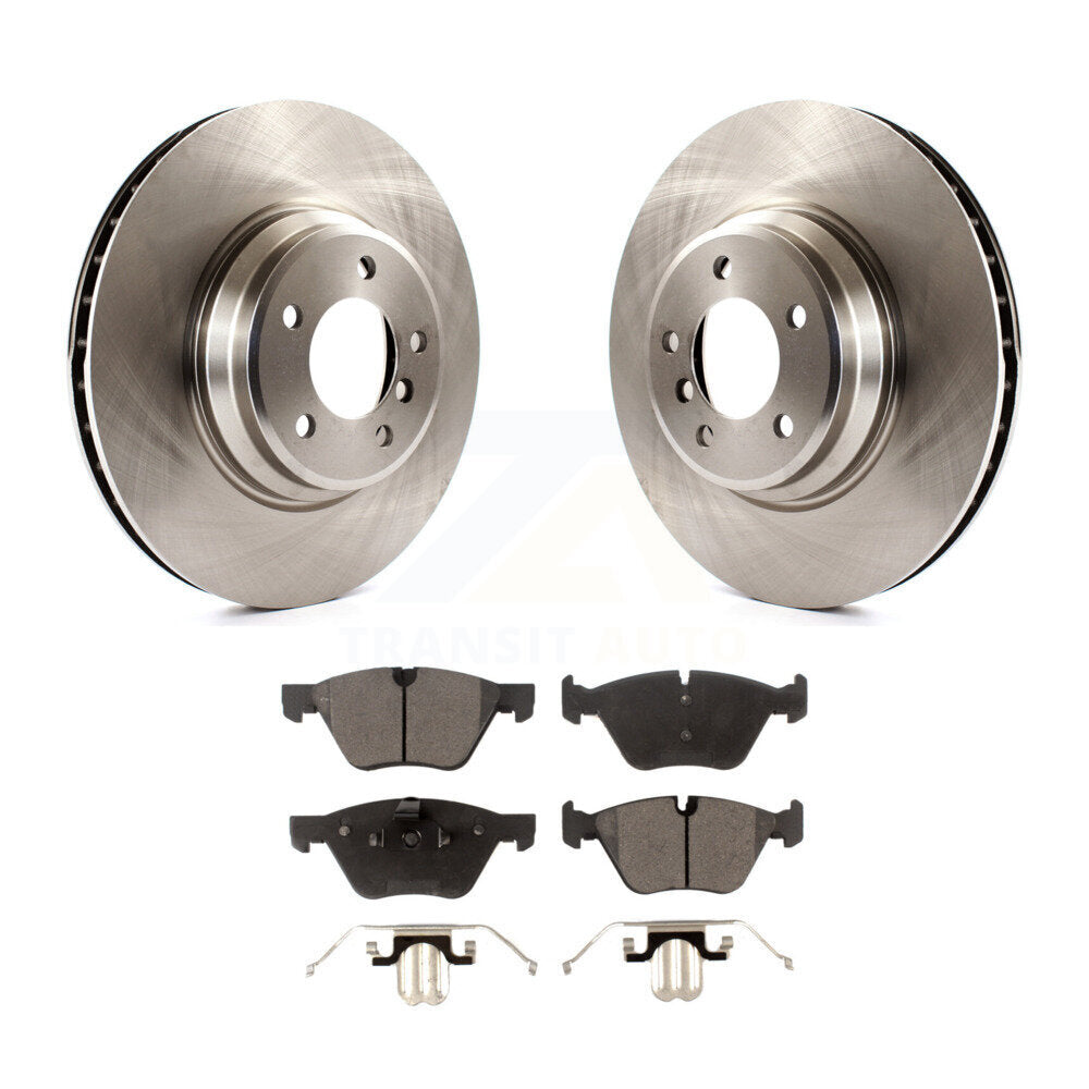 Kit de disques de frein à disque avant et plaquettes semi-métalliques pour BMW 335xi 2007 K8F-10052