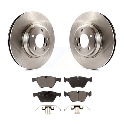 Kit de disques de frein à disque avant et plaquettes semi-métalliques pour BMW 335xi 2007 K8F-10052