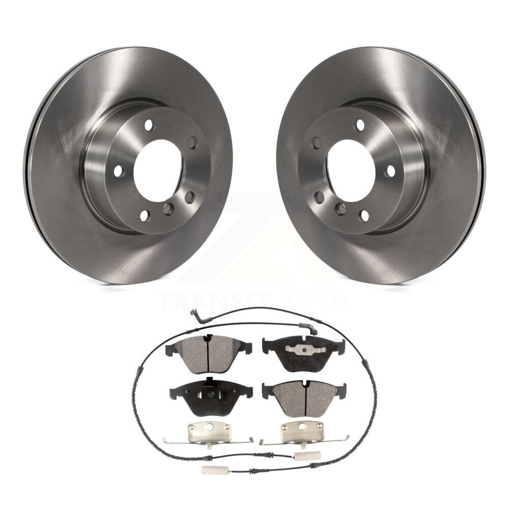 Kit de rotors de frein à disque avant et plaquettes semi-métalliques pour BMW 328i xDrive X1 328xi