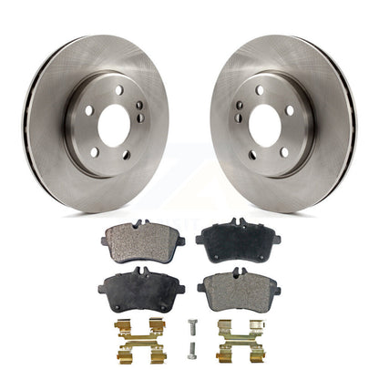 Rotors de frein à disque avant et kit de plaquettes semi-métalliques pour Mercedes-Benz B20 2006-2011