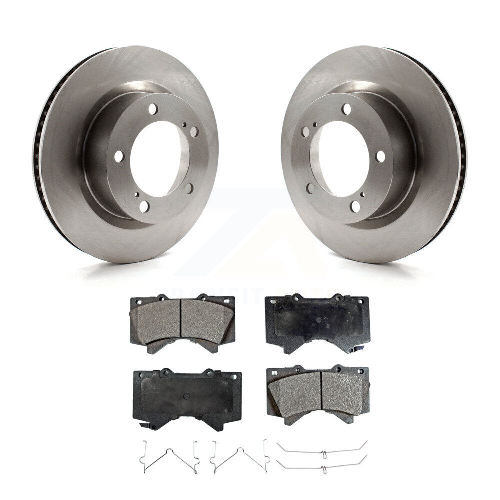 Kit de plaquettes semi-métalliques de Rotor de frein à disque avant, pour Lexus LX570 Toyota Land Cruise
