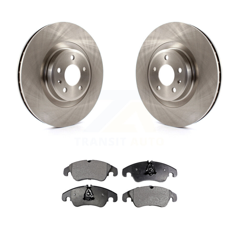 Rotors de frein avant et Kit de plaquettes semi-métalliques pour Audi Q5 A4 Quattro S4 S5 A6 A7 A