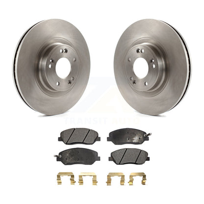 Kit de disques de frein à disque avant et plaquettes semi-métalliques pour Hyundai Genesis 3.8 2012