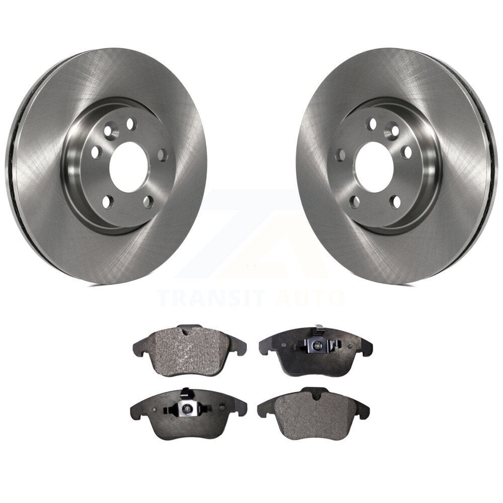 Kit de rotor de frein avant et de plaquettes semi-métalliques pour Volvo Land Rover Range Evoque XC7