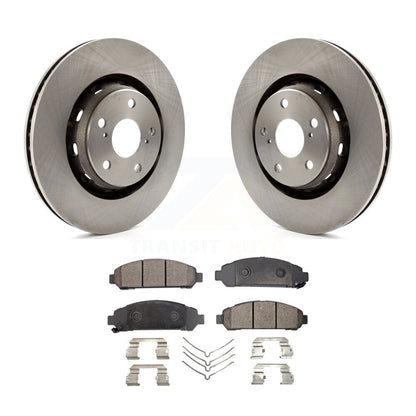Kit de disques de frein à disque avant et plaquettes semi-métalliques pour Toyota Venza 2009-2016