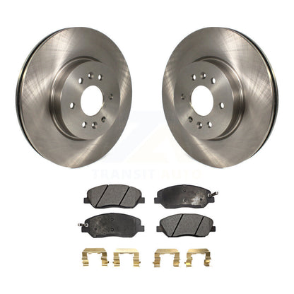 Kit de disques de frein à disque avant et plaquettes semi-métalliques pour Kia Borrego 2009-2011