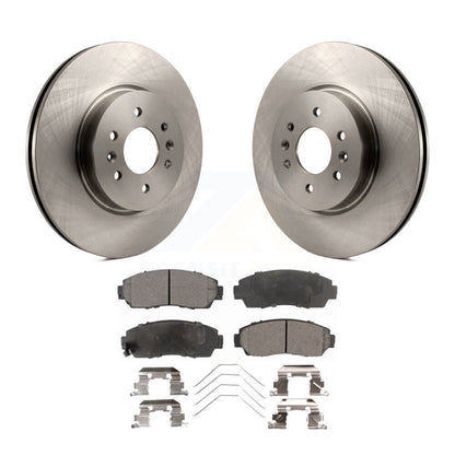 Kit de disques de frein à disque avant et plaquettes semi-métalliques pour Honda Odyssey 2011-2014