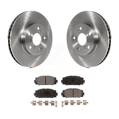 Rotors de frein avant et Kit de plaquettes semi-métalliques pour Toyota Prius Lexus CT200h Plug-I