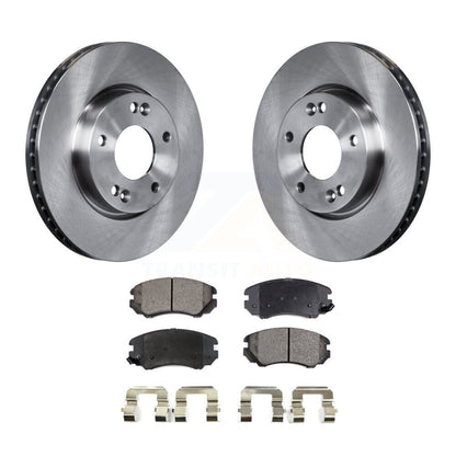 Kit de disques de frein à disque avant et plaquettes semi-métalliques pour Kia Soul 2010 L 2011