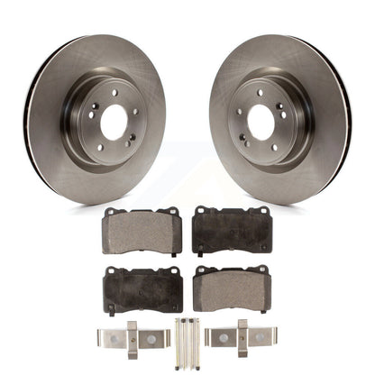 Kit de disques de frein à disque avant et plaquettes semi-métalliques pour Hyundai Genesis Coupé