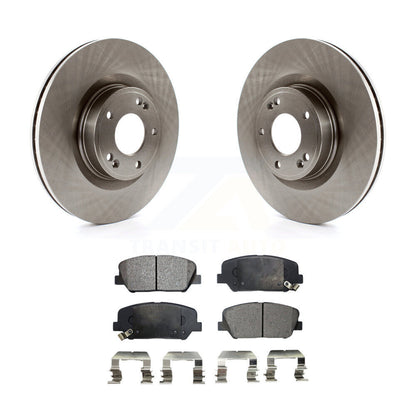 Kit de disques de frein à disque avant et plaquettes semi-métalliques pour Hyundai Genesis Coupé
