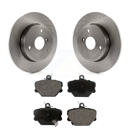 Kit de disques de frein à disque avant et plaquettes semi-métalliques pour Smart Fortwo K8F-100565
