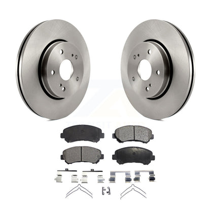 Kit de disques de frein à disque avant et plaquettes semi-métalliques pour Suzuki Kizashi 2010-2013
