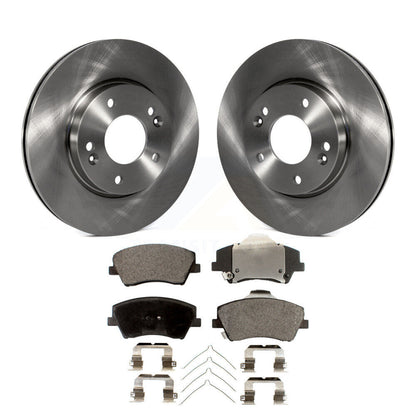 Kit de disques de frein à disque avant et plaquettes semi-métalliques pour Hyundai Elantra