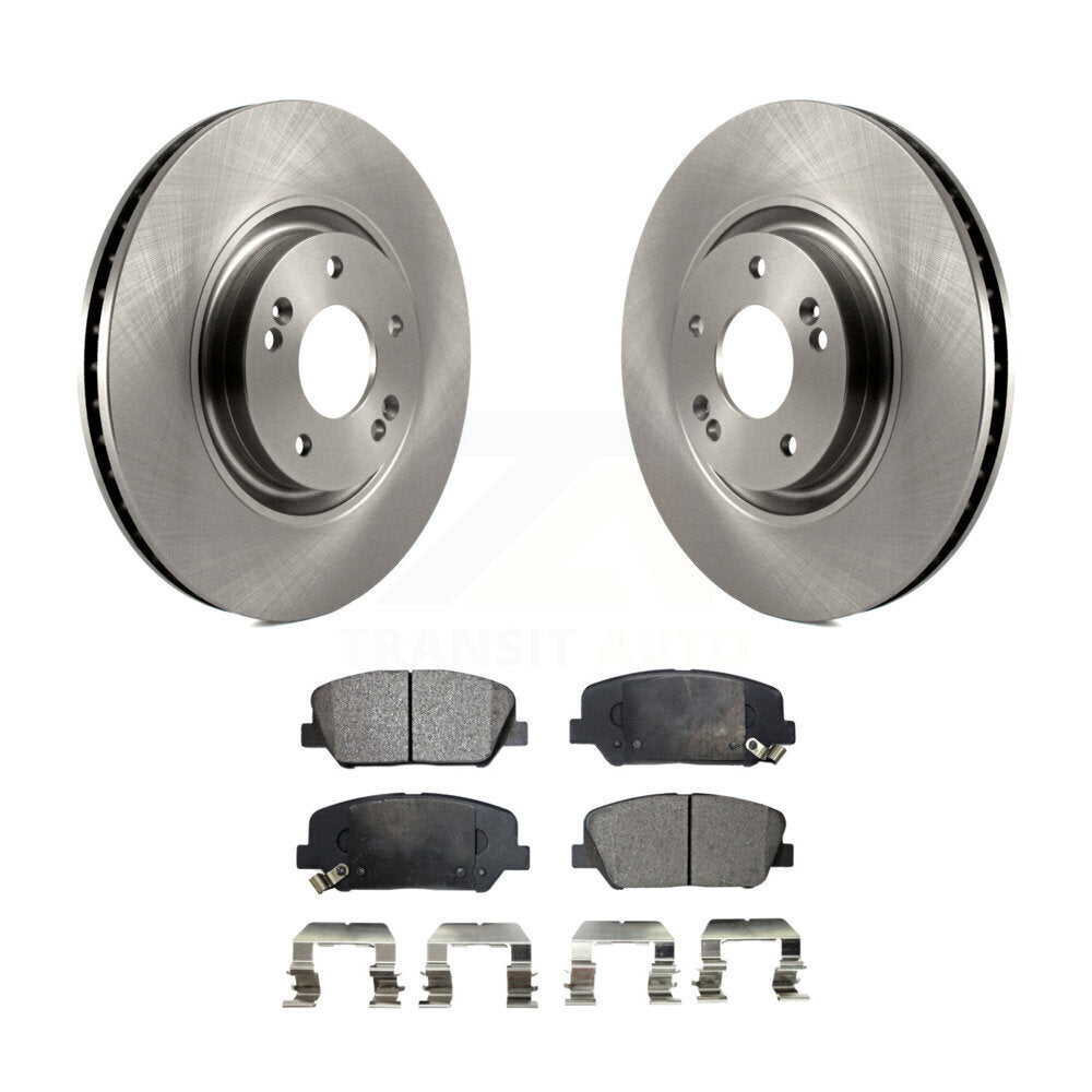 Kit de disques de frein à disque avant et plaquettes semi-métalliques pour Kia Optima 2.0 2011-2015