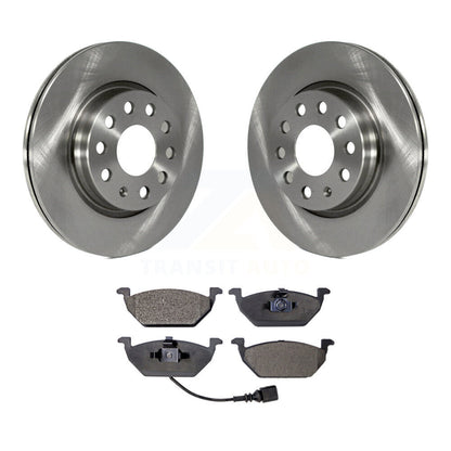 Kit de disques de frein à disque avant et plaquettes semi-métalliques pour Volkswagen Jetta