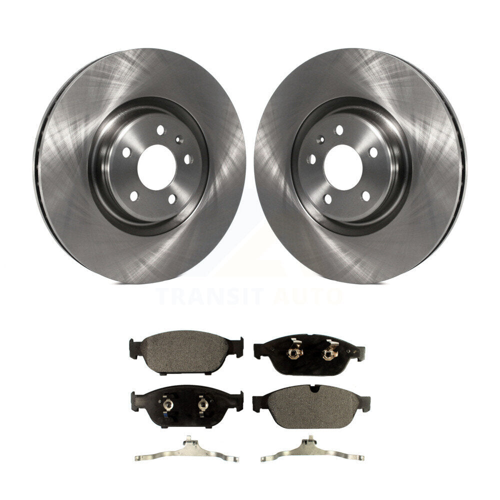 Kit de disques de frein à disque avant et plaquettes semi-métalliques pour Audi A6 Quattro A7