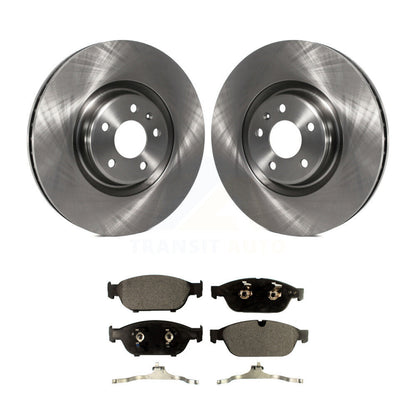 Kit de disques de frein à disque avant et plaquettes semi-métalliques pour Audi A6 Quattro A7