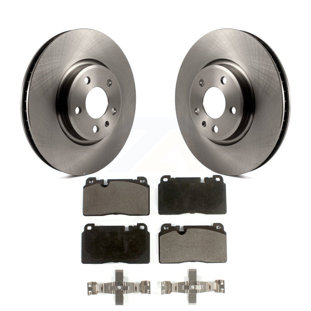 Kit de disques de frein à disque avant et plaquettes semi-métalliques pour Audi Q5 K8F-100588