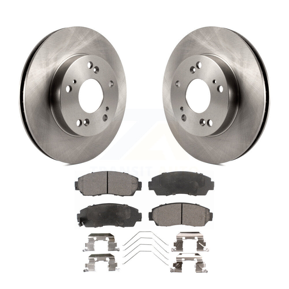 Kit de disques de frein à disque avant et plaquettes semi-métalliques pour Honda Civic K8F-100590