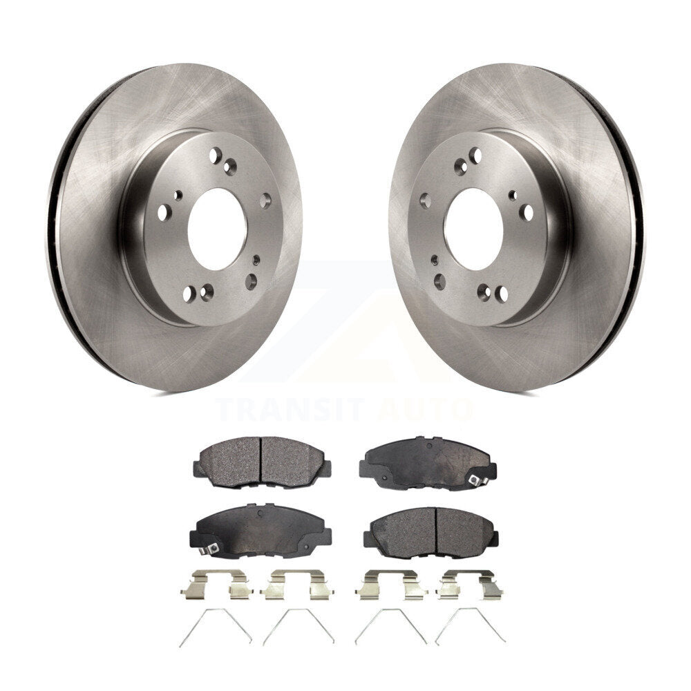 Kit de disques de frein à disque avant et plaquettes semi-métalliques pour Honda Civic K8F-100591