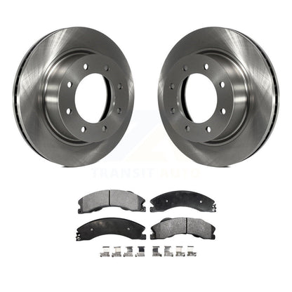 Rotor de frein à disque avant et Kit de plaquettes semi-métalliques pour Nissan NV2500 NV3500 NV150