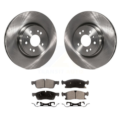 Kit de rotor de frein avant et de plaquettes semi-métalliques pour Mercedes-Benz ML350 GLE350 ML25