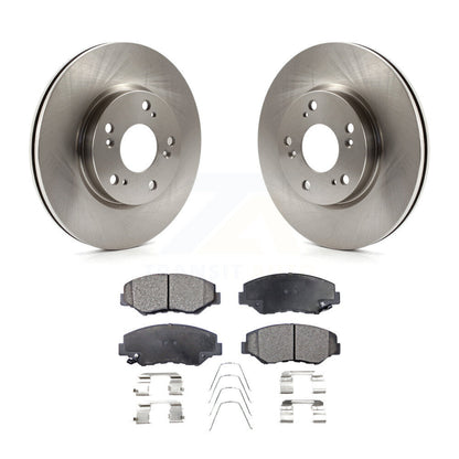 Kit de disques de frein à disque avant et plaquettes semi-métalliques pour Acura ILX 2.0L 2013