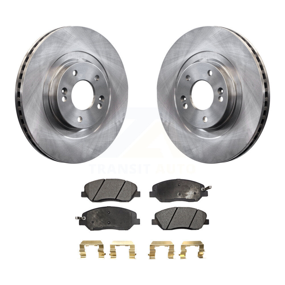 Kit de rotor de frein avant et de plaquettes semi-métalliques pour Hyundai Santa Fe XL 3.3 2013 – 2016