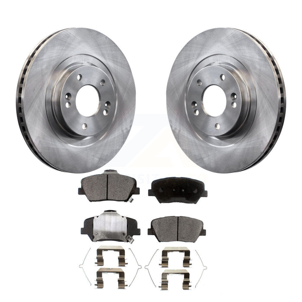 Kit de rotor de frein avant et de plaquettes semi-métalliques pour Kia Sorento Hyundai Santa Fe Spor