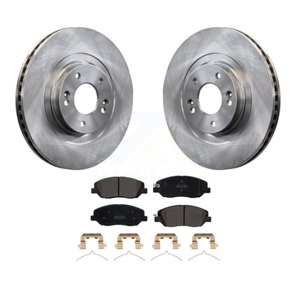 Kit de disques de frein à disque avant et plaquettes semi-métalliques pour Hyundai Santa Fe XL