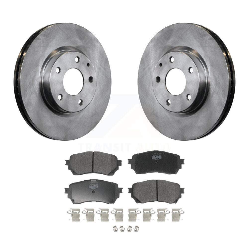 Kit de disques de frein à disque avant et plaquettes semi-métalliques pour Mazda 6 K8F-100609