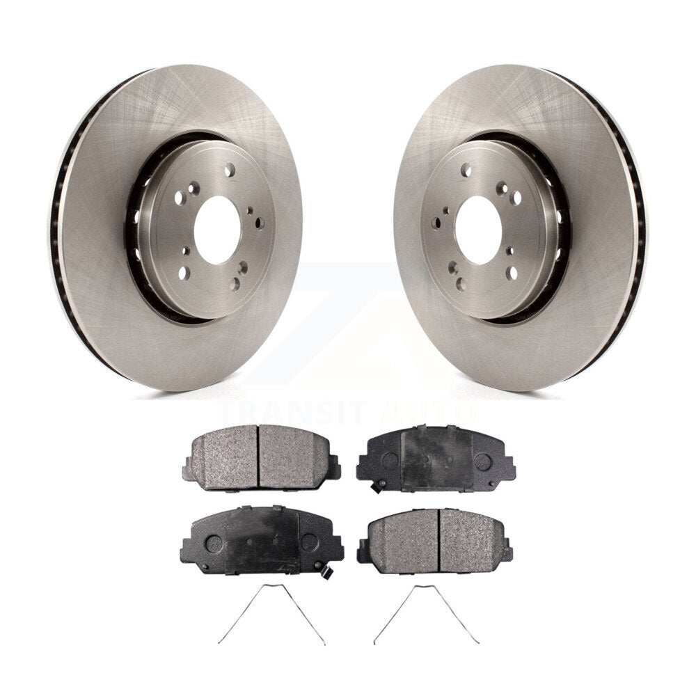 Kit de disques de frein à disque avant et plaquettes semi-métalliques pour Acura RDX ILX K8F-100610