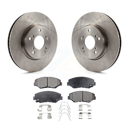 Kit de disques de frein à disque avant et plaquettes semi-métalliques pour Honda Civic K8F-100612