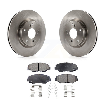 Kit de disques de frein à disque avant et plaquettes semi-métalliques pour Honda CR-V FWD 2012-2016