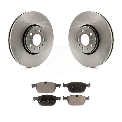 Kit de disques de frein à disque avant et plaquettes semi-métalliques pour Volvo XC90 K8F-100614